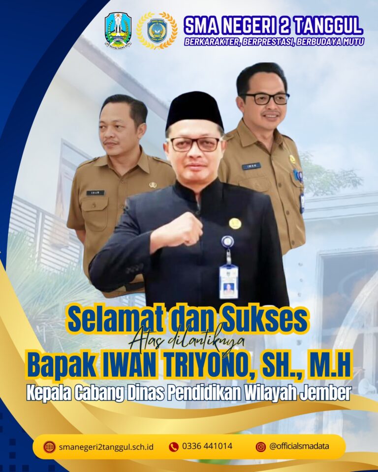Selamat dan sukses atas dilantiknya Bapak Iwan Triyono, S.H., M.H ...