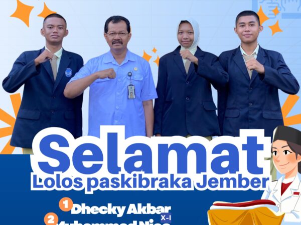 Selamat! Tiga Siswa SMAN 2 Tanggul Lolos Seleksi Paskibra Jember 2026