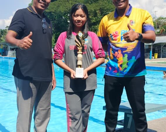 Atlit SMAN 2 Tanggul Kembali Ukir Prestasi! Syafira Queen Cahya Pratama Raih Juara 2 O2SN Renang Kabupaten Jember