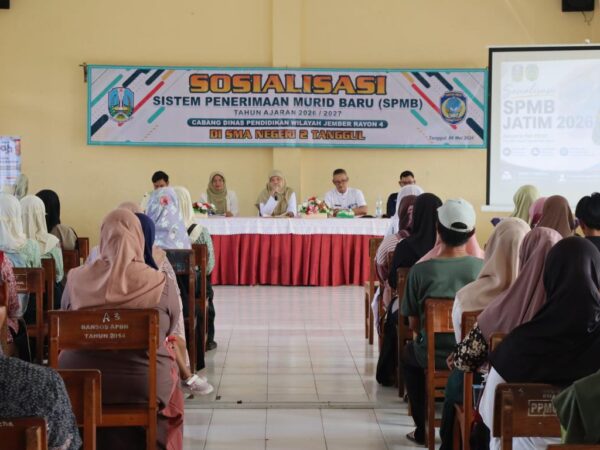 Sosialisasi SPMB 2026 SMAN 2 Tanggul Berlangsung Antusias dan Interaktif