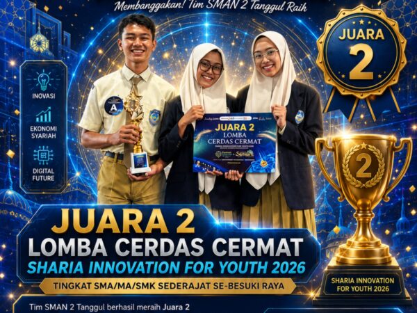 Langkah Pasti Menuju Prestasi, Tim Cerdas Cermat SMAN 2 Tanggul Raih Juara 2 Sharia Innovation For Youth Bank Indonesia 2026