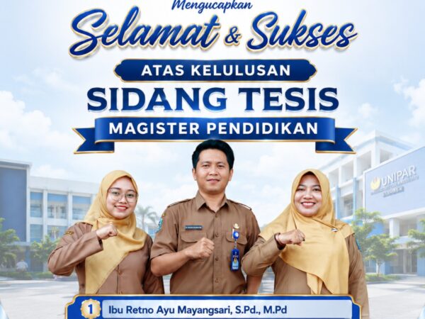 Tiga Guru SMAN 2 Tanggul Raih Gelar Magister Pendidikan, Bukti Semangat Belajar Tanpa Batas